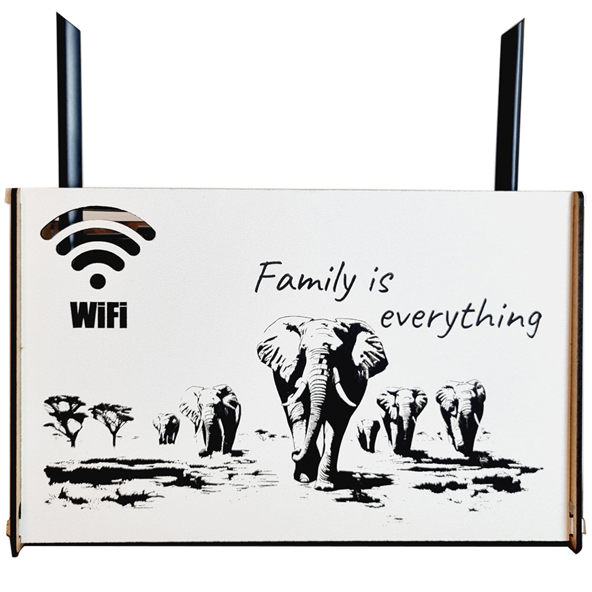 Raft Suport Router Wireless, JOYSTOS, Pentru Mascare Fire si Echipamente WI-FI, 31X20 cm, Alb