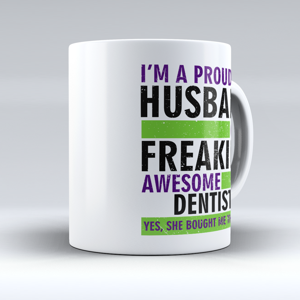 Cana Personalizata Dentist, Cadou pentru Sot - Alexia Gifts