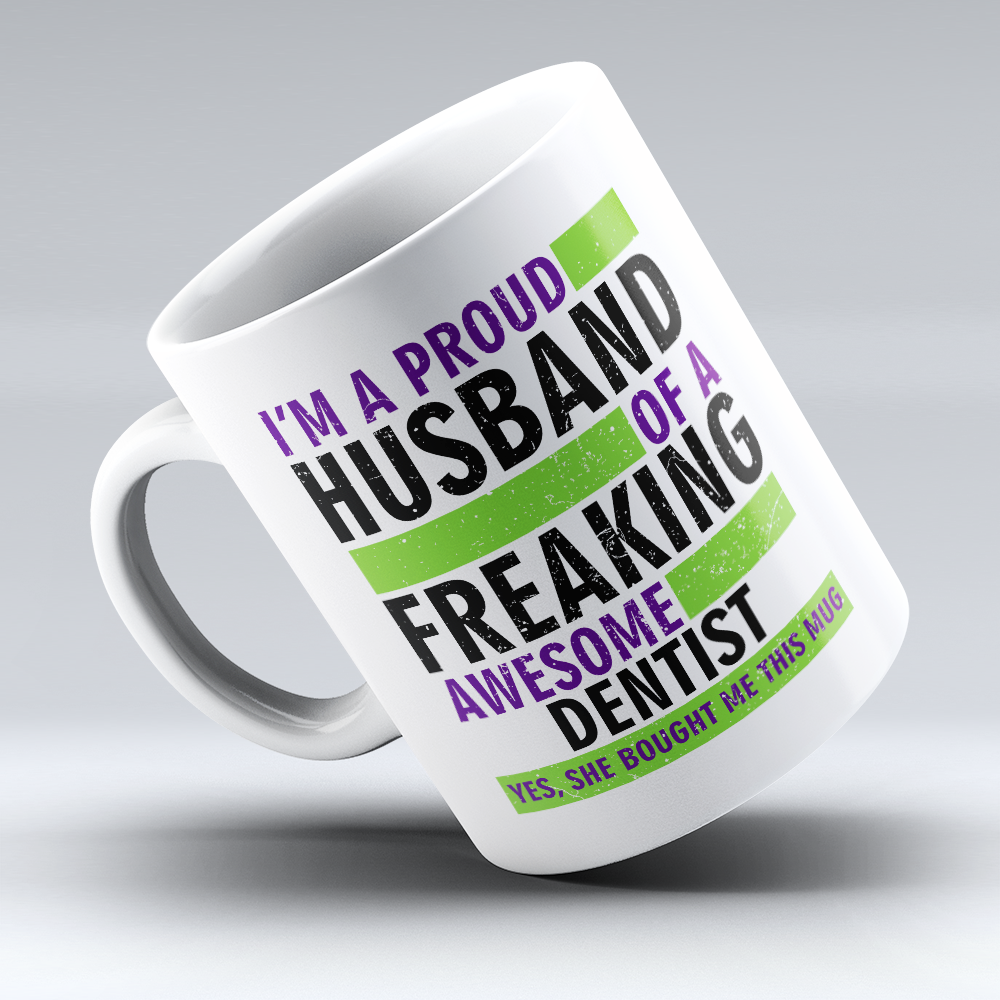 Cana Personalizata Dentist, Cadou pentru Sot - Alexia Gifts
