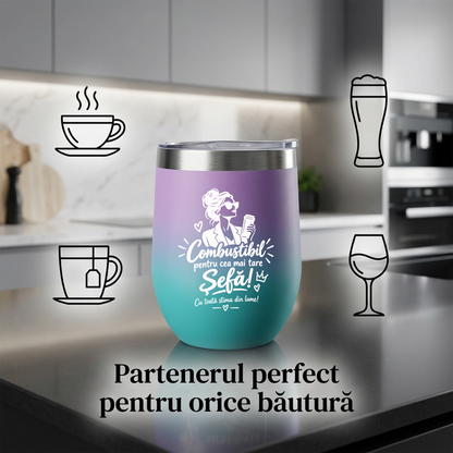 Pahar termos pentru șefă – Cu toată stima