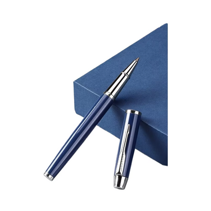 Set Cadou pentru Barbati, JOYSTOS, Umbrela, Termos inox 450ml, Stick USB 32GB, Agenda, Albastru