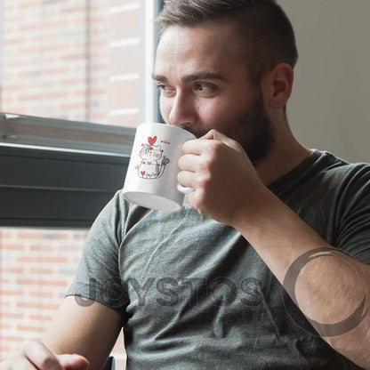 Cadou Familie: Cana Ceramica Miau, Un Zambet Matinal Plin de Personalitate!