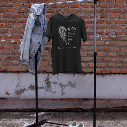 Tricou Memorial "Adio Nu Inseamna Pentru Totdeauna", JOYSTOS, marimea M, Negru, Unisex