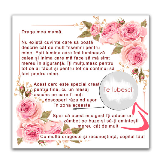Card Razuibil Pentru Mama