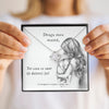 Cadou Pentru Mama - Colier Nodul Iubirii, Placat Cu Aur Alb 14K, Si Card Cu Mesaj Pentru Mama 