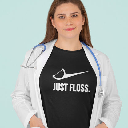 Cadou Pentru Dentist, Tricou Personalizat Cu Mesajul "Just Foss"