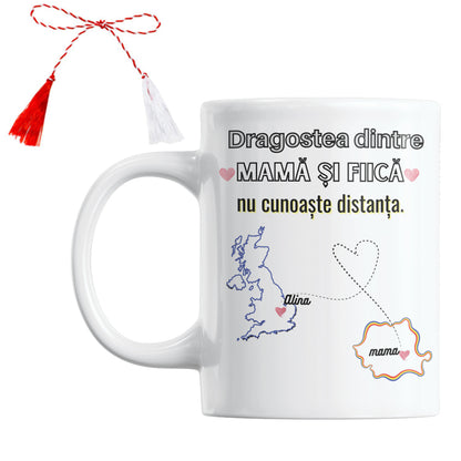 Cană Pentru Mama, Ceramică, Cadou Pentru Mama, Cana Pentru Cafea si Ceai, Martisor, 8 Martie, Aniversare, Onomastica - Alexia Gifts