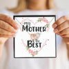 Colier Cu Pandant Inimi Interconectate Placate Cu Aur Alb si Aur Rose, Cadou Pentru Mama, Card Personalizat 
