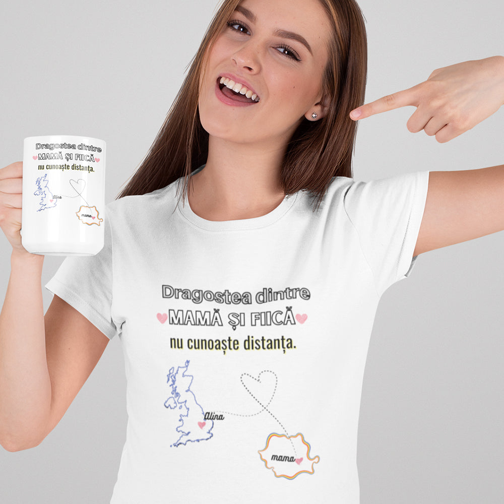 Cană Pentru Mama, Ceramică, Cadou Pentru Mama, Cana Pentru Cafea si Ceai, Martisor, 8 Martie, Aniversare, Onomastica - Alexia Gifts