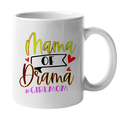 Cadou Pentru Mama, Cana Ceramica, 330 ml, Mesaj "GirlMom" - Alexia Gifts