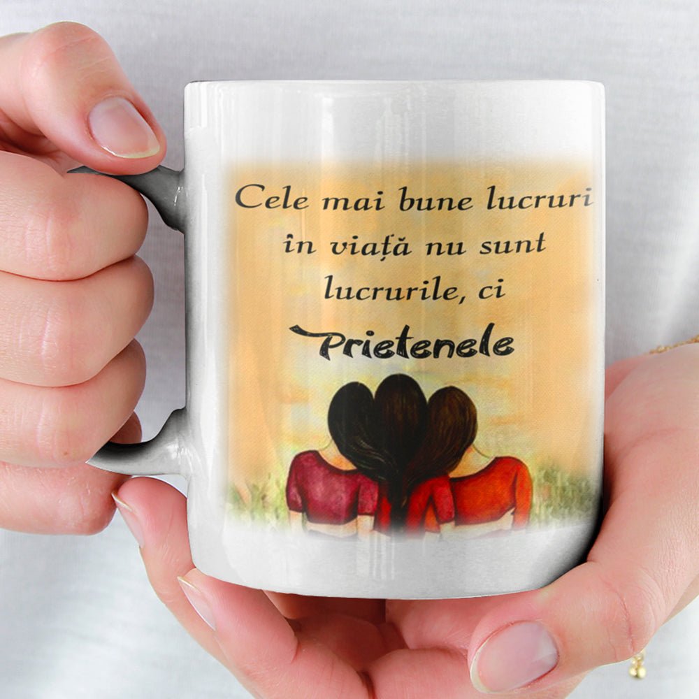 Cadou Pentru Prietena, Cana Ceramica 330 ml - Alexia Gifts