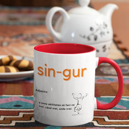 Cană Ceramica, 330 ml, Mesaj Motivational, Cadou Pentru Incurajare - Alexia Gifts