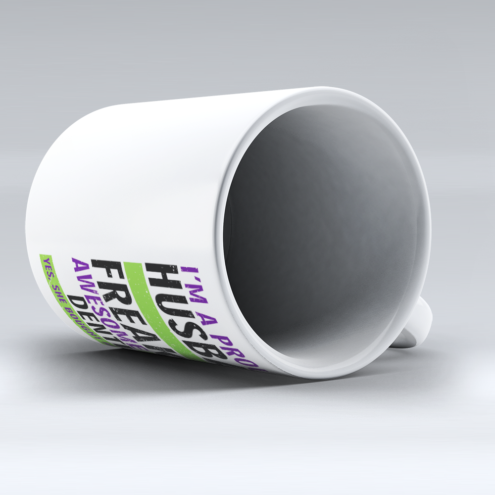 Cana Personalizata Dentist, Cadou pentru Sot - Alexia Gifts