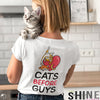 Tricou Pentru Doamne Iubitoare de Pisici - ProShine Studio
